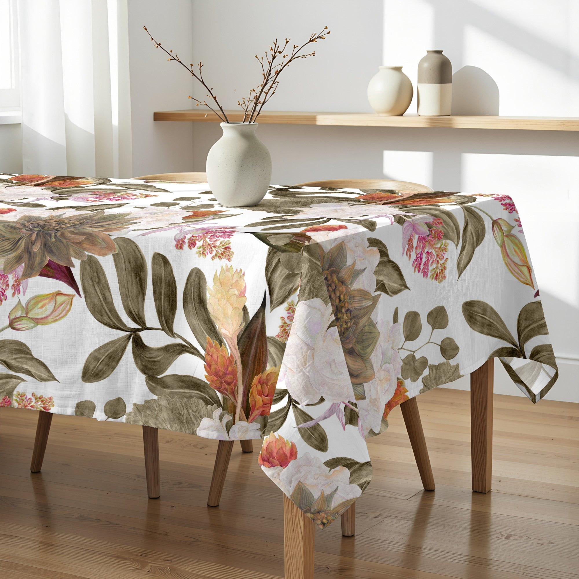 Mantel antimanchas Ula Marrón