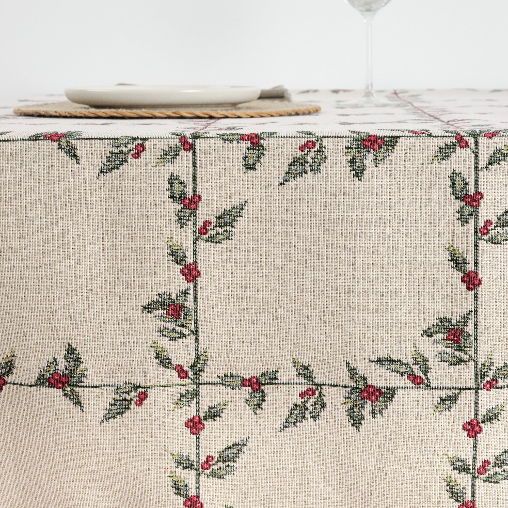 Mantel antimanchas premium jacquard 33711B