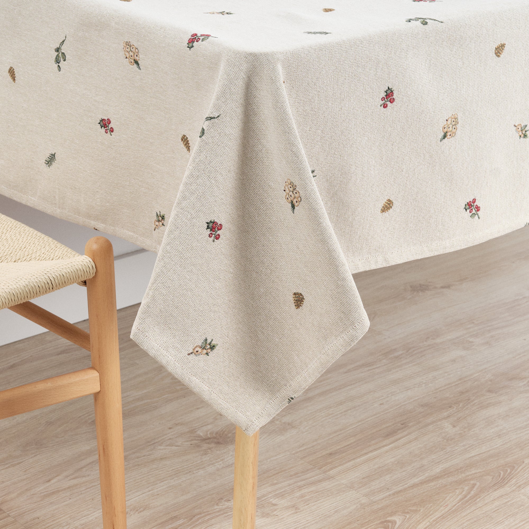 Mantel antimanchas premium jacquard 33713B