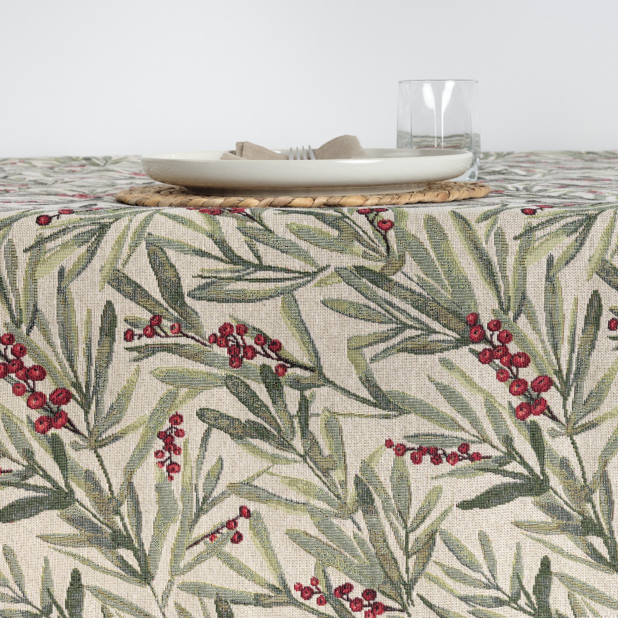 Mantel antimanchas premium jacquard 33721