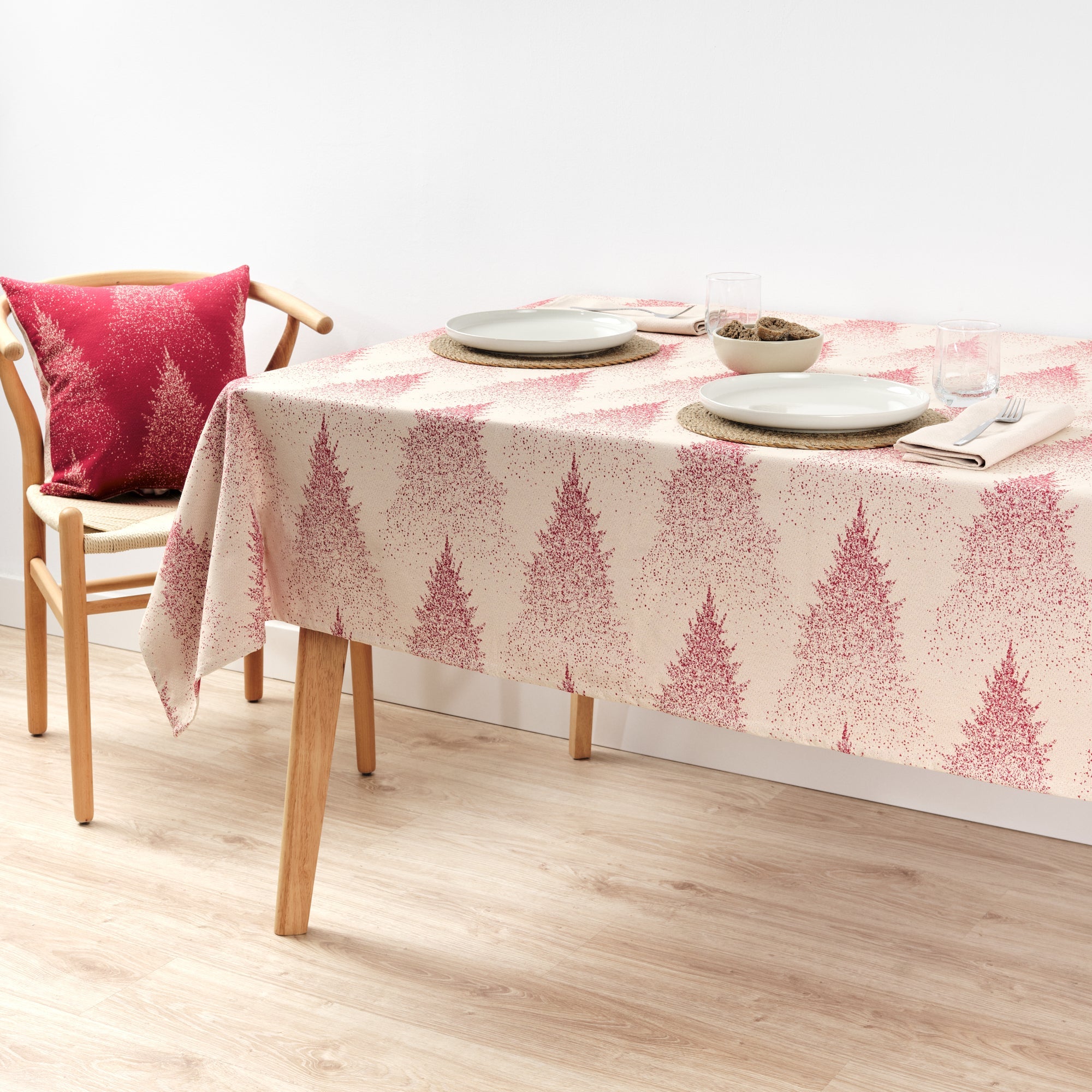 Mantel antimanchas reversible jacquard 33740