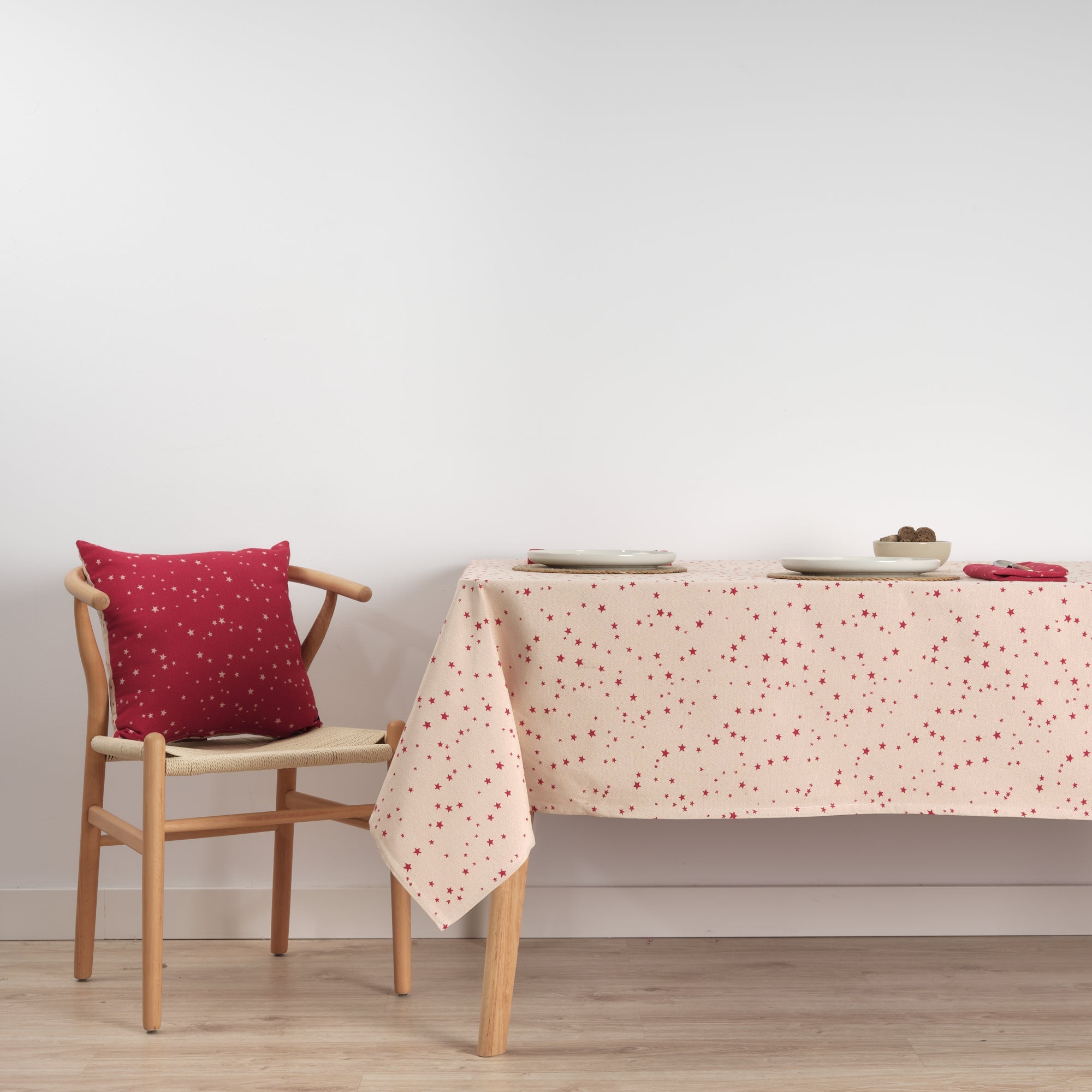 Mantel antimanchas reversible jacquard 33741