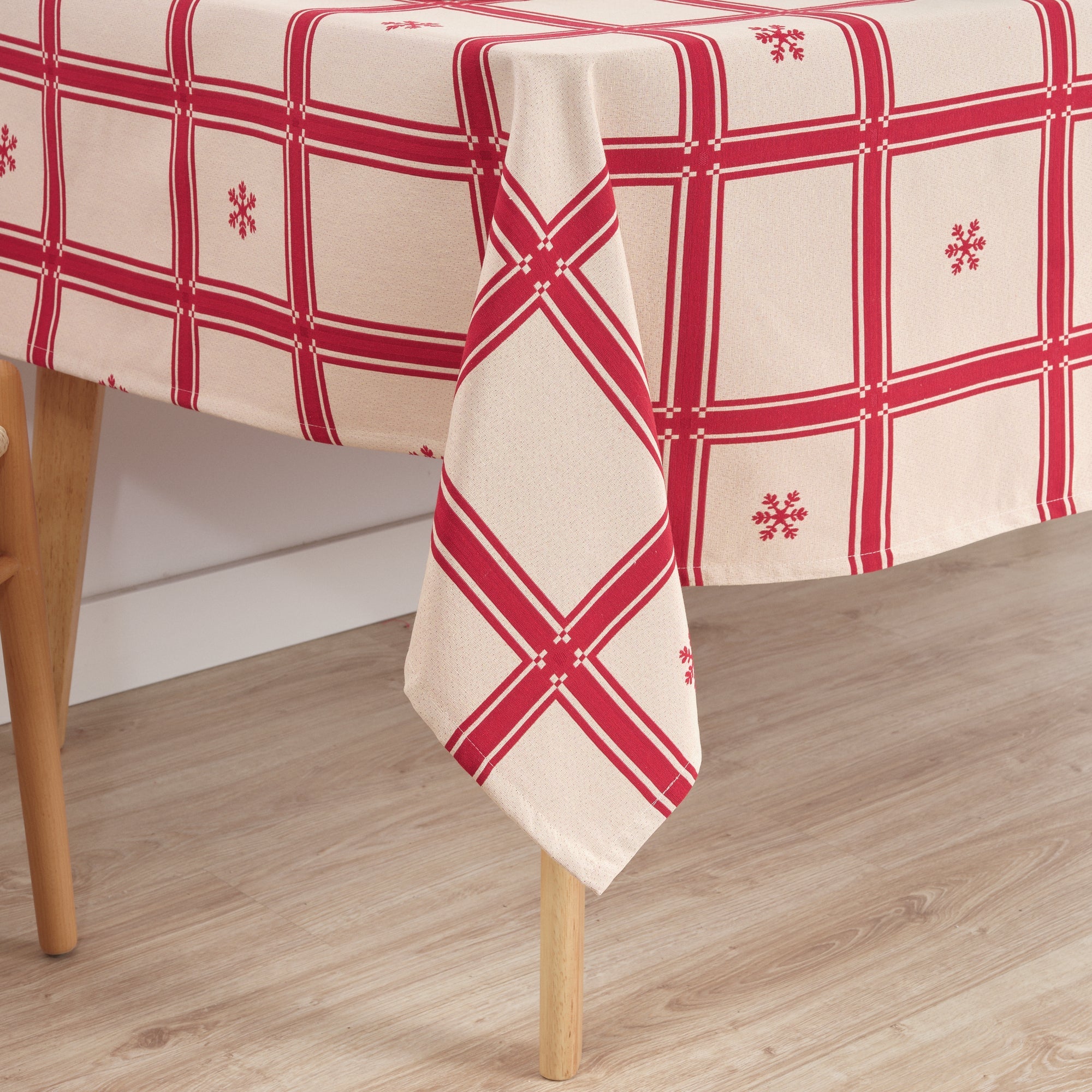 Mantel antimanchas reversible jacquard 33742E