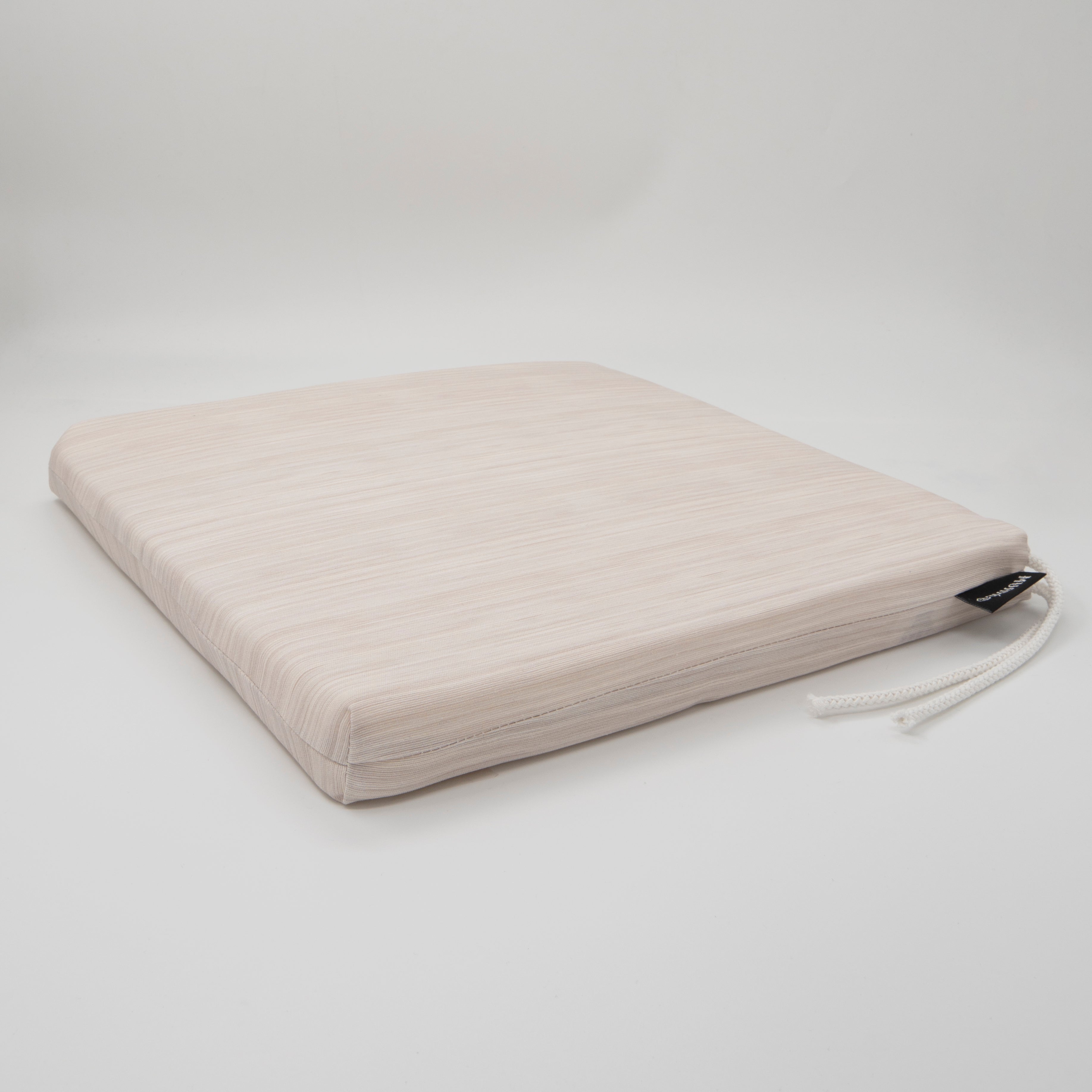 Cojín para asiento acolchado Lesa 125 Beige 40x40x5 cm