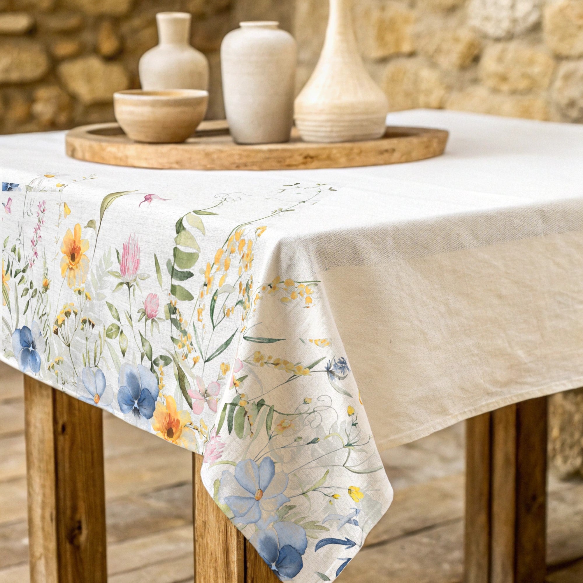 Mantel antimanchas Spring Vibes