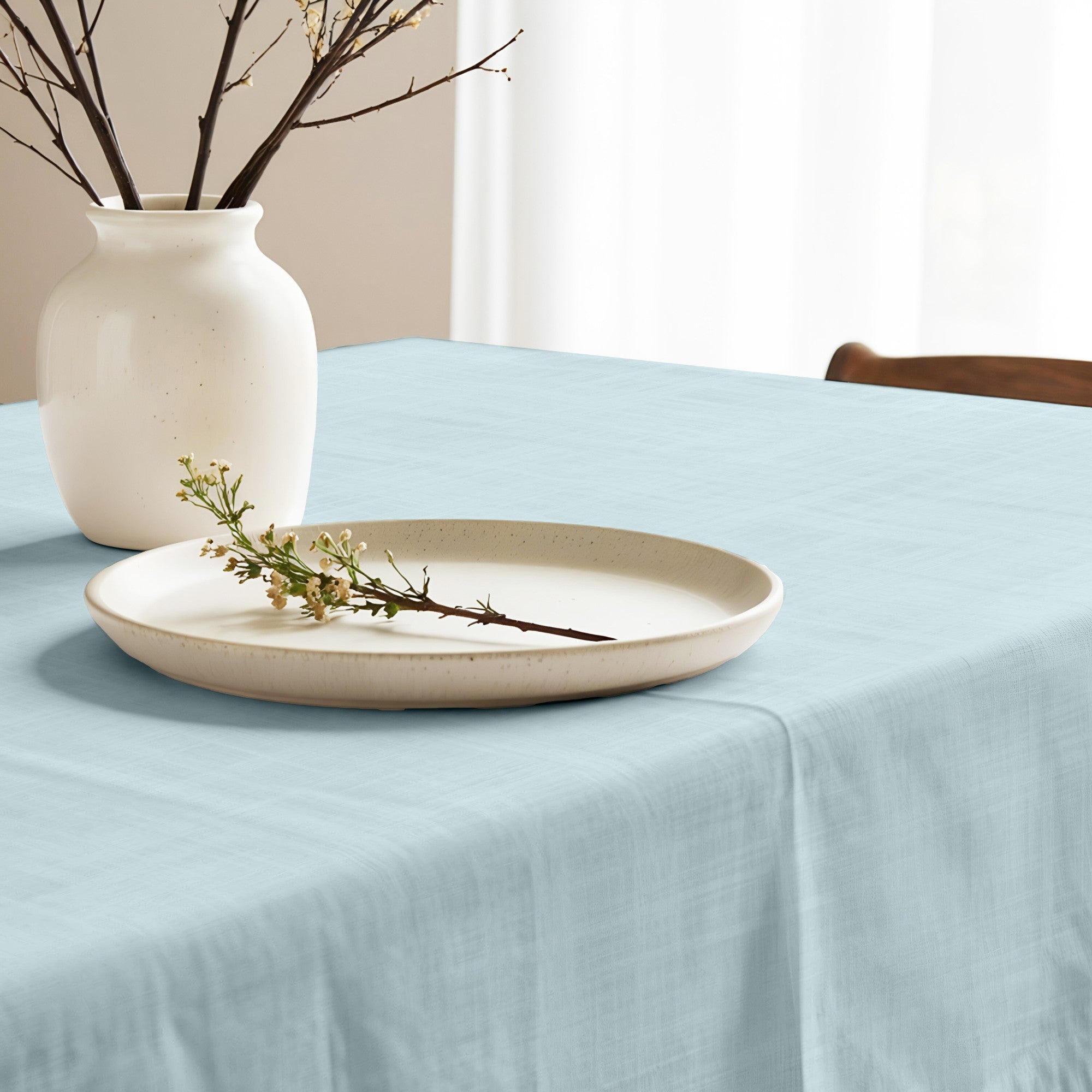 Mantel antimanchas XL Azul de Verano