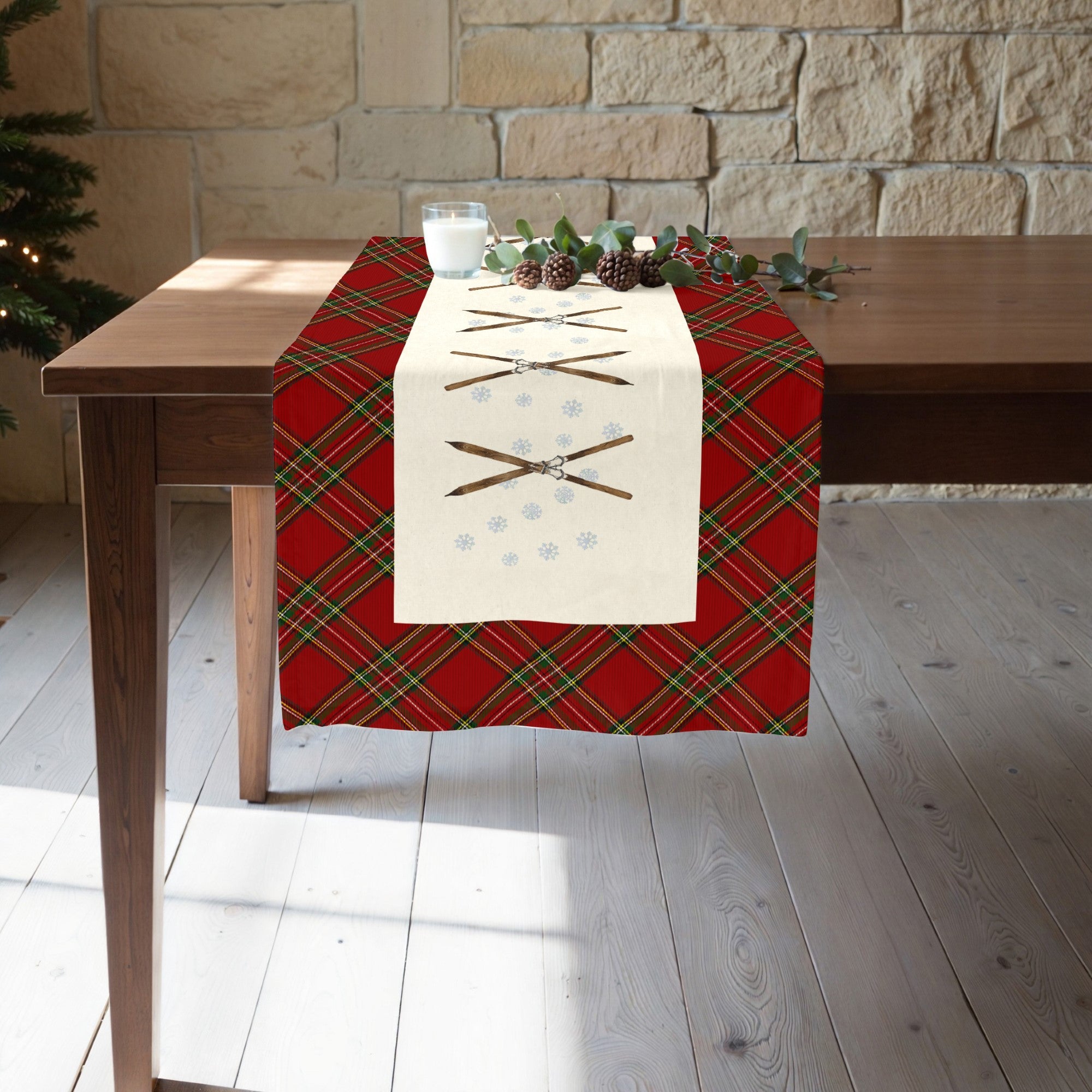 Camino de mesa Christmas Sky