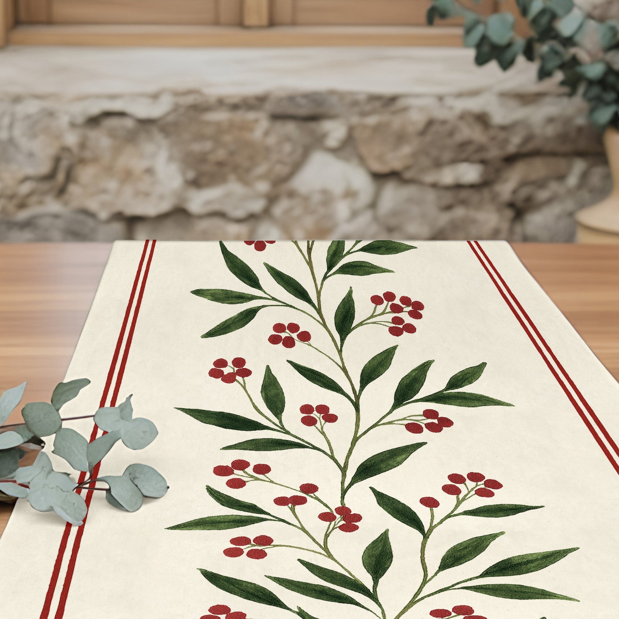 Camino de mesa Christmas Wish 8 1225