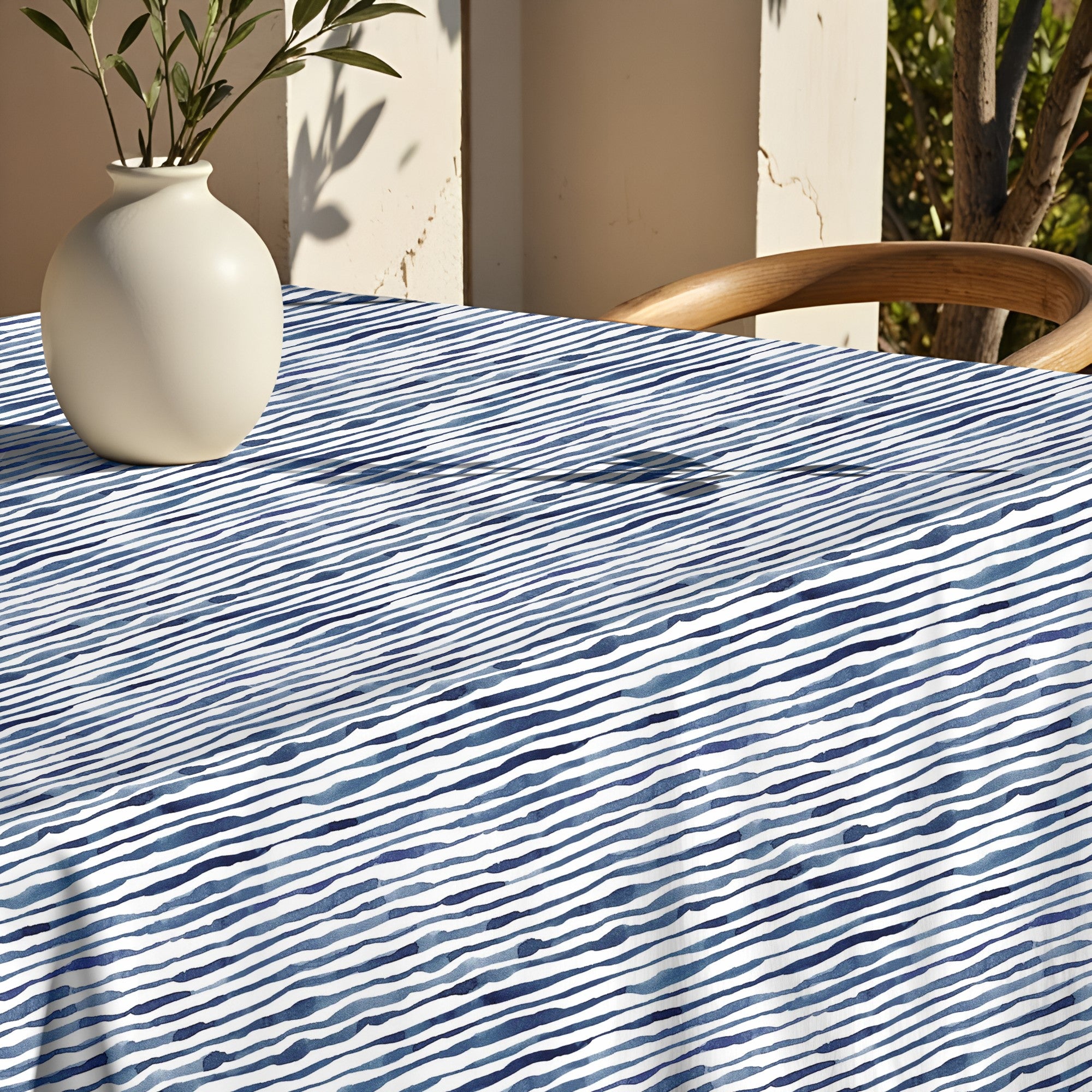 Mantel antimanchas Rayas Desiguales