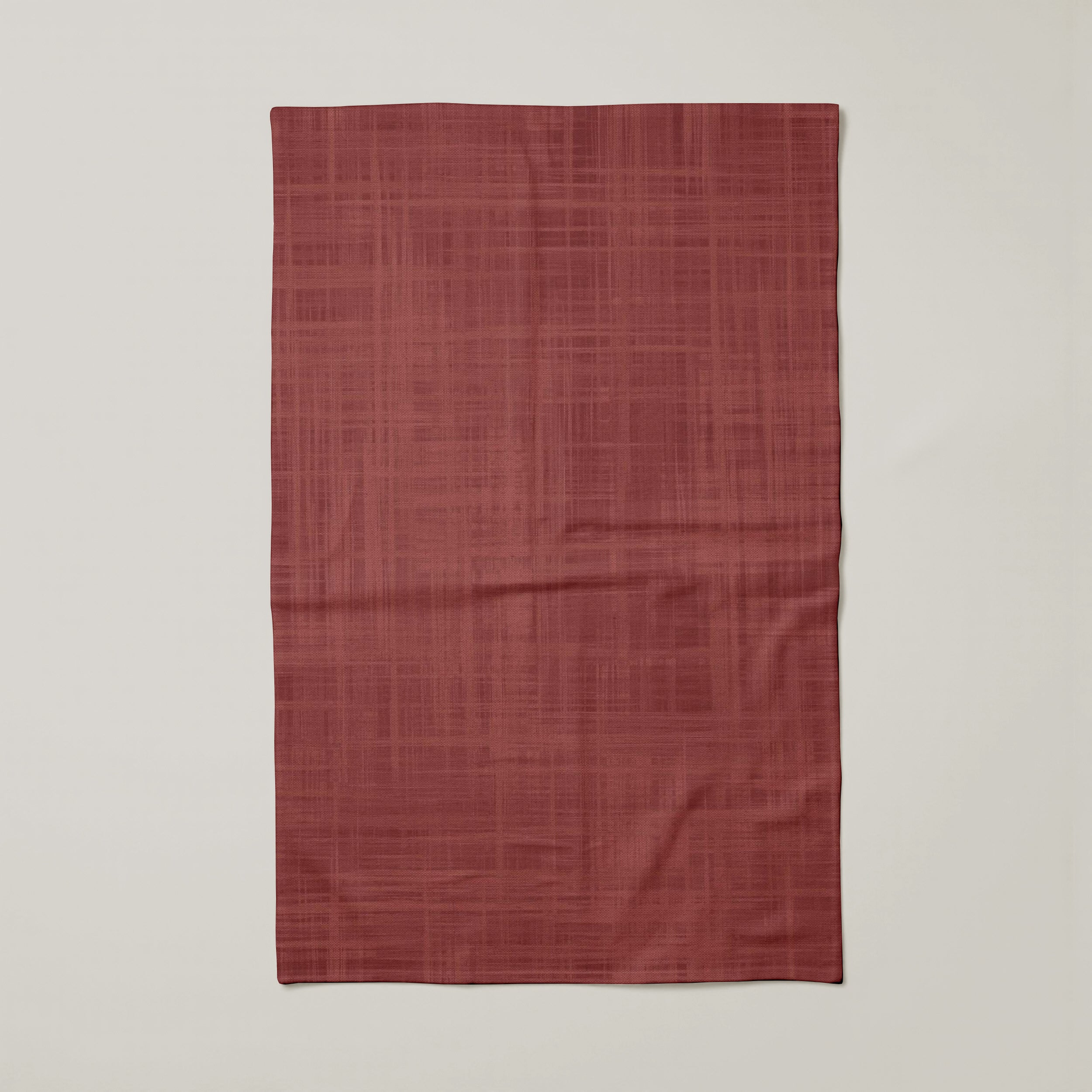 Paño de cocina algodón-lino Culla Rojo