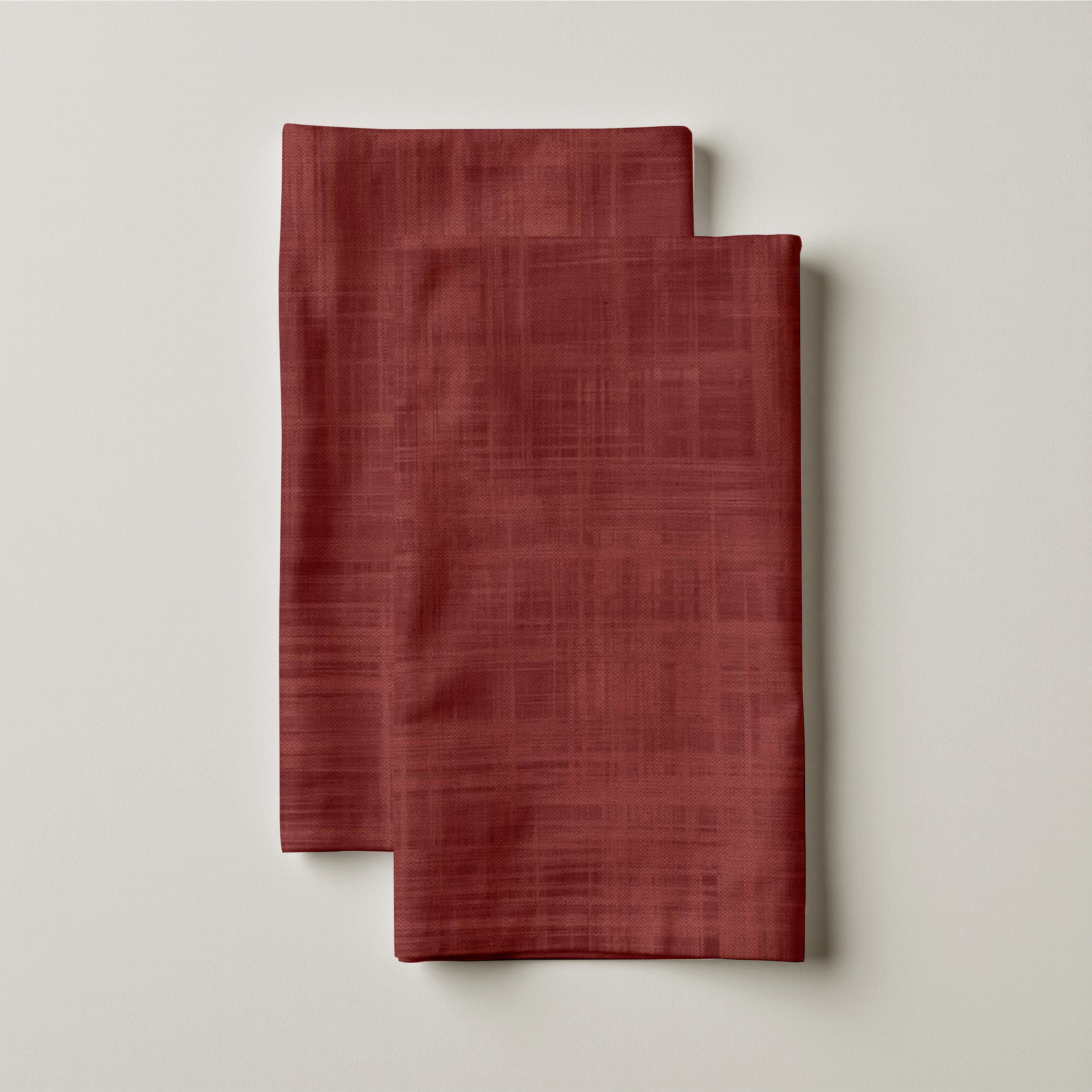 Paño de cocina algodón-lino Culla Rojo