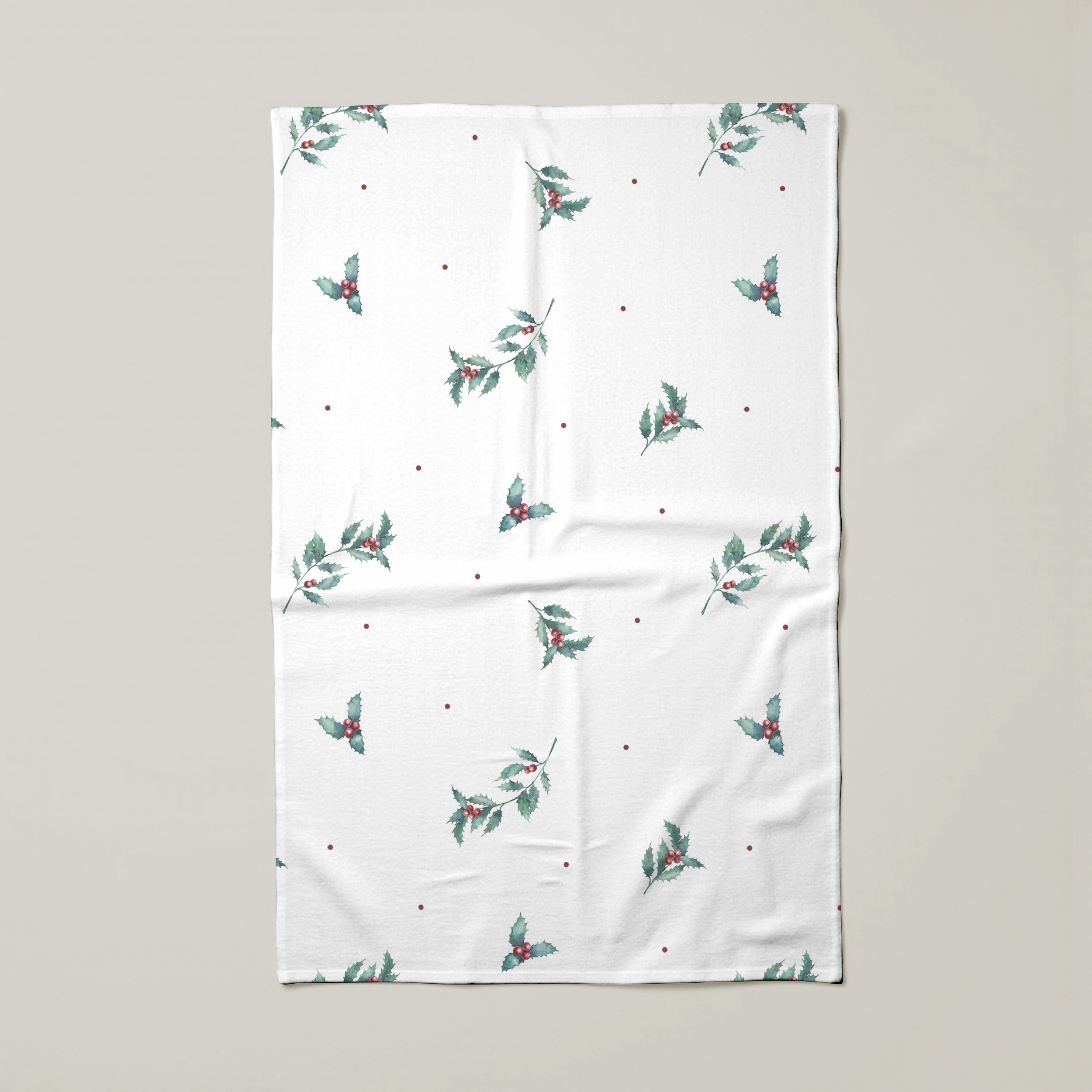 Paño de cocina 100% algodón White Christmas 2