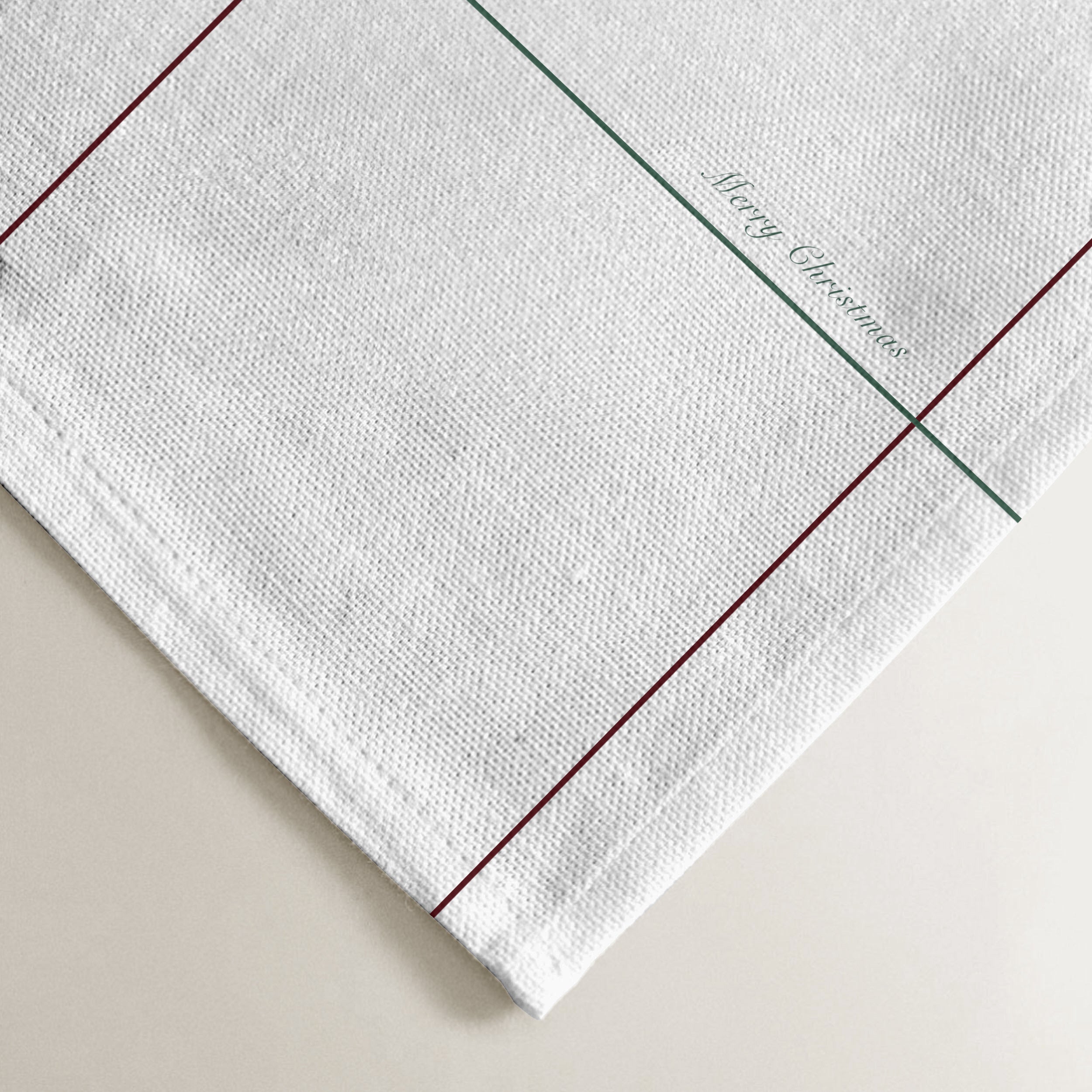 Paño de cocina 100% algodón White Christmas 3