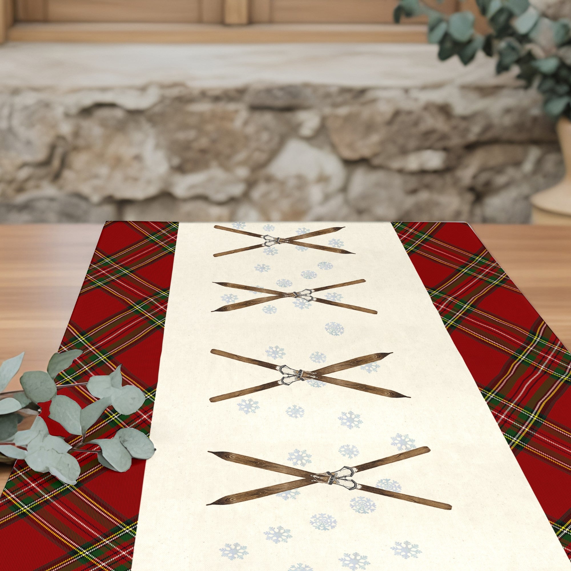 Camino de mesa Christmas Sky