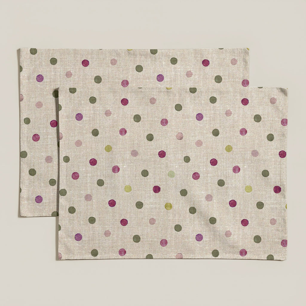 Pack 2 unidades mantel individual resinado 0119-19 100% algodón 45x35 cm