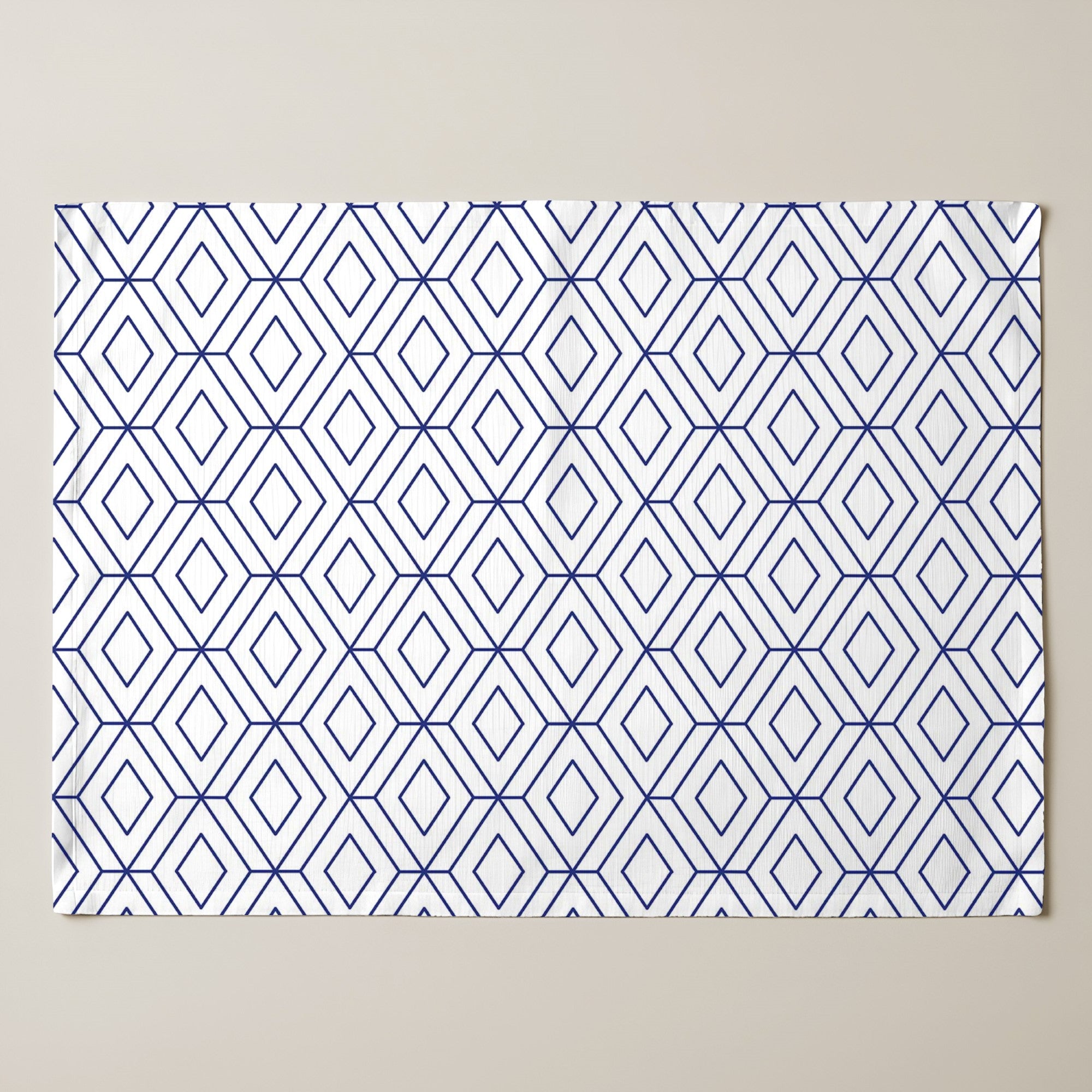 Pack 2 unidades mantel individual resinado 0120-139 100% algodón 45x35 cm