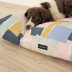 Cama para perros y gatos gruesa y acolchada 100% algodón antimanchas para mascotas 0120-141