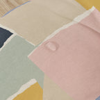 Cama para perros y gatos gruesa y acolchada 100% algodón antimanchas para mascotas 0120-141