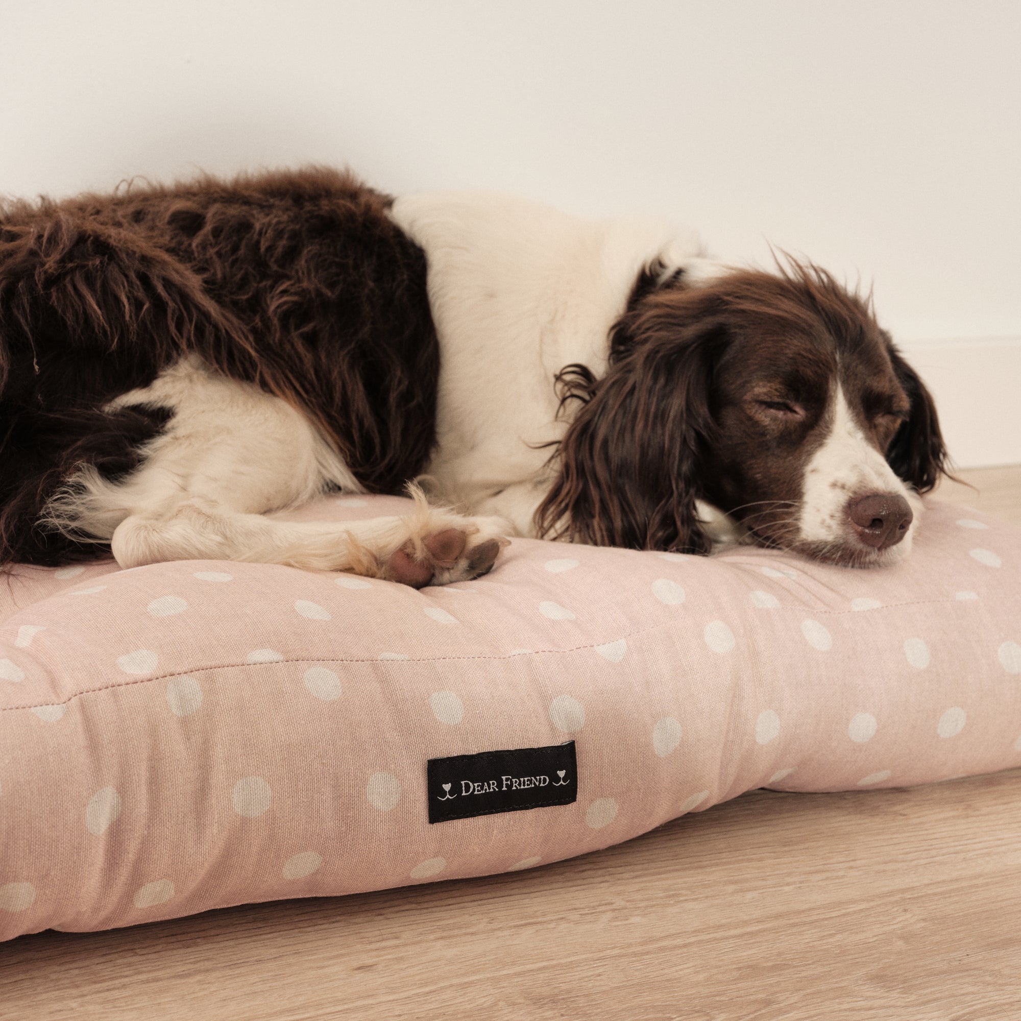 Cama para perros y gatos gruesa y acolchada 100% algodón antimanchas para mascotas 0120-179