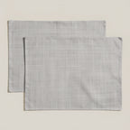 Pack 2 unidades mantel individual resinado 0120-18 100% algodón 45x35 cm