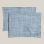 Pack 2 unidades mantel individual resinado 0120-19 100% algodón 45x35 cm