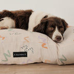 Cama para perros y gatos gruesa y acolchada 100% algodón antimanchas para mascotas 0120-201