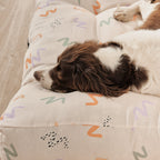Cama para perros y gatos gruesa y acolchada 100% algodón antimanchas para mascotas 0120-201
