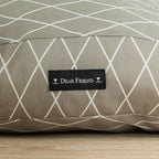 Cama para perros y gatos gruesa y acolchada 100% algodón antimanchas para mascotas 0120-294