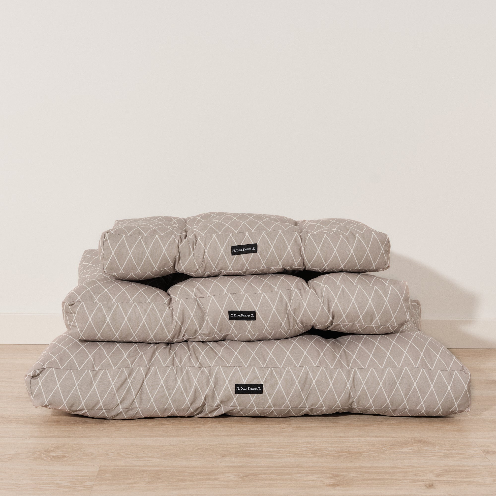 Cama para perros y gatos gruesa y acolchada 100% algodón antimanchas para mascotas 0120-295