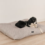 Cama para perros y gatos gruesa y acolchada 100% algodón antimanchas para mascotas 0120-295