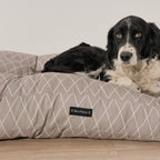 Cama para perros y gatos gruesa y acolchada 100% algodón antimanchas para mascotas 0120-295