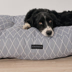 Cama para perros y gatos gruesa y acolchada 100% algodón antimanchas para mascotas 0120-297