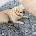 Cama para perros y gatos gruesa y acolchada 100% algodón antimanchas para mascotas 0120-299