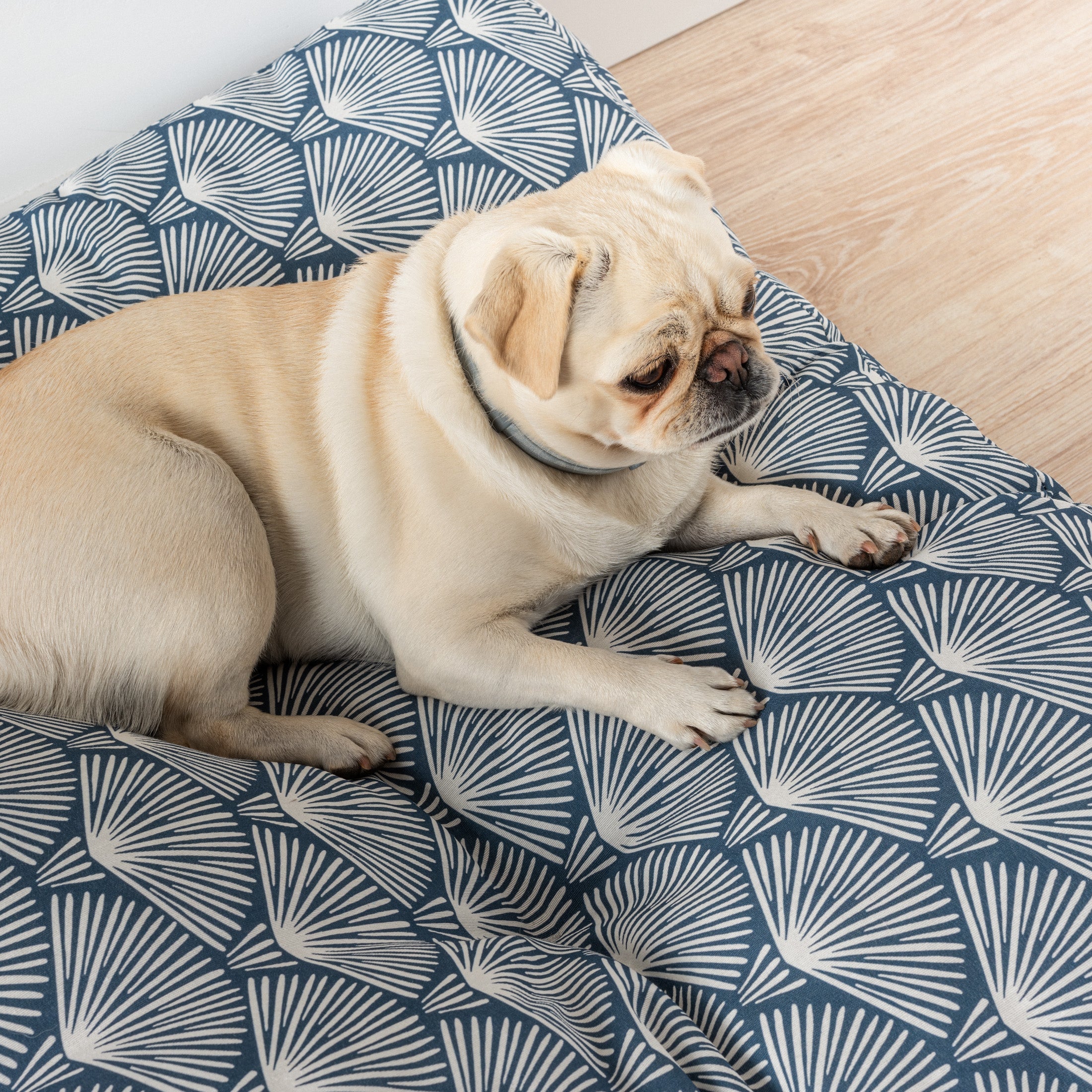 Cama para perros y gatos gruesa y acolchada 100% algodón antimanchas para mascotas 0120-299