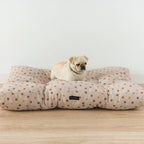 Cama para perros y gatos gruesa y acolchada 100% algodón antimanchas para mascotas 0120-305