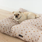 Cama para perros y gatos gruesa y acolchada 100% algodón antimanchas para mascotas 0120-305