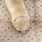 Cama para perros y gatos gruesa y acolchada 100% algodón antimanchas para mascotas 0120-305