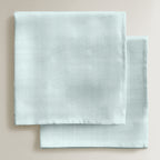 Pack 2 unidades servilletas Verde agua 50x50 cm