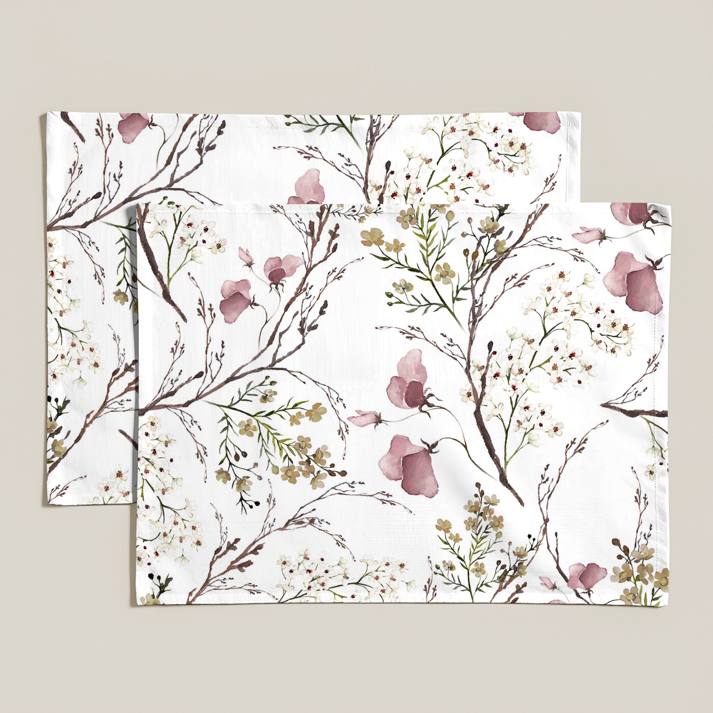 Individual Tablecloth Pack of 2 individual tablecloths 0120-342 50x40 cm – Muarehome