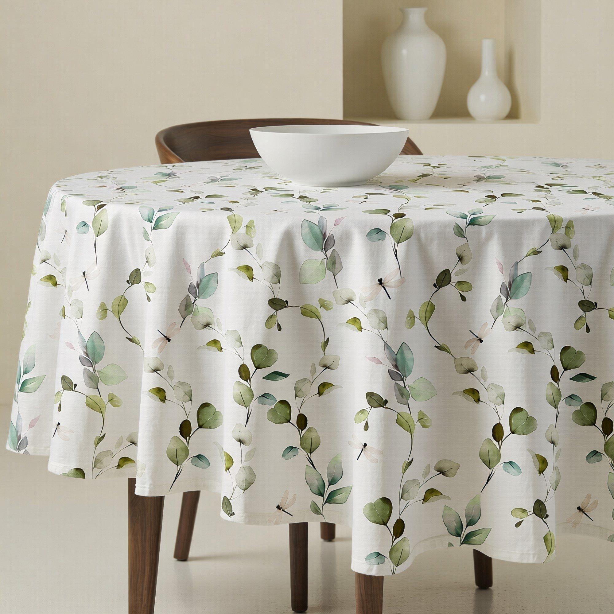 Mantel redondo antimanchas 0120-362