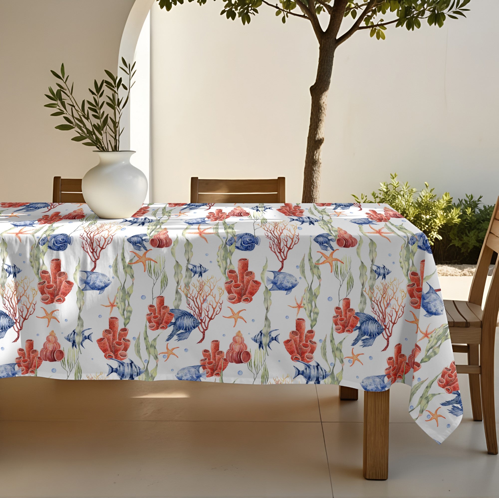 Mantel de tela 0120-413