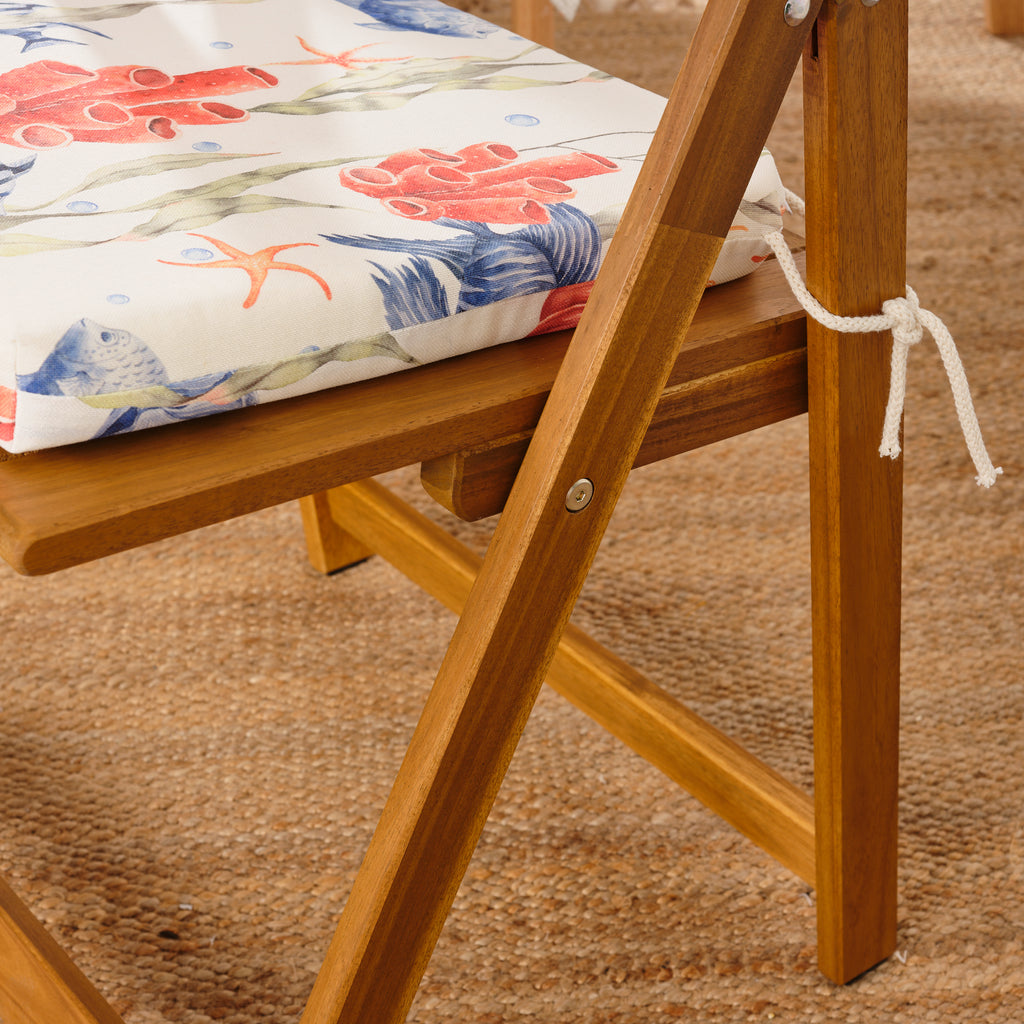 Cojín para asiento acolchado 0120-413 40x40x5 cm