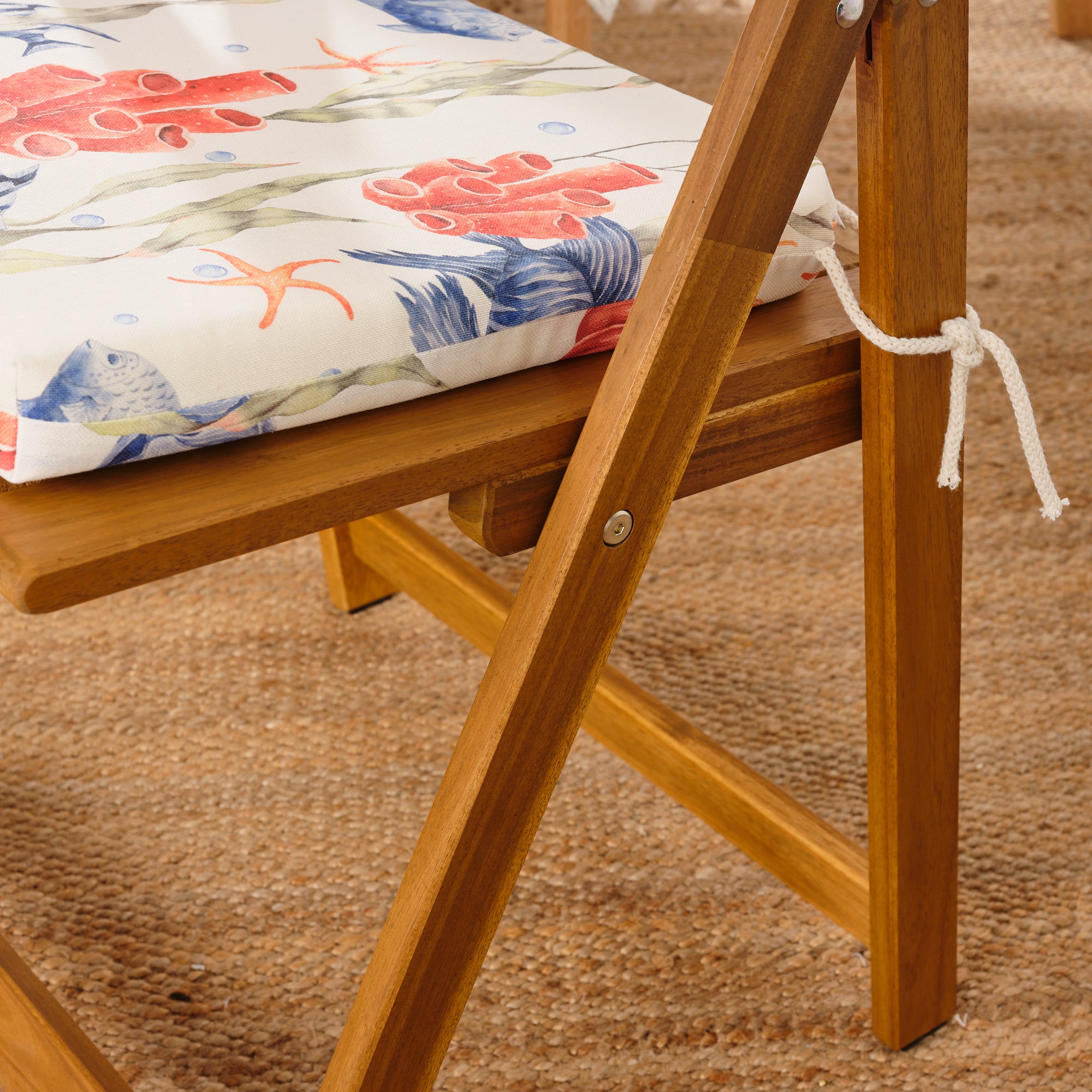 Cojín para asiento acolchado 0120-413 40x40x5 cm