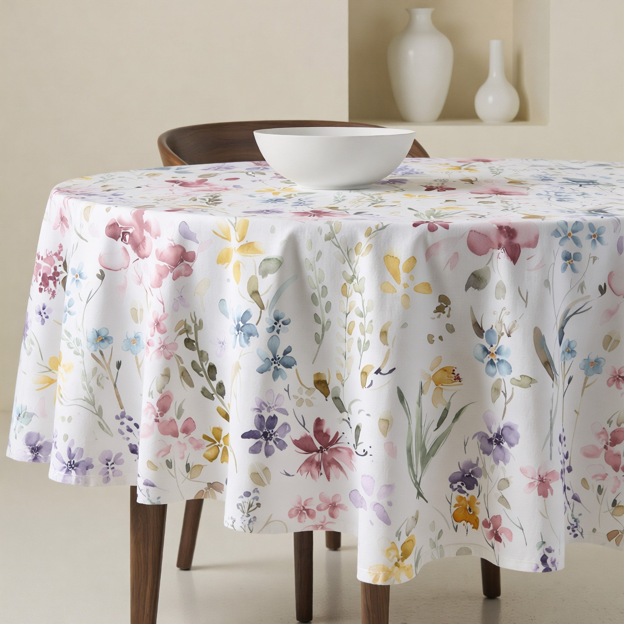 Mantel redondo antimanchas 0120-415