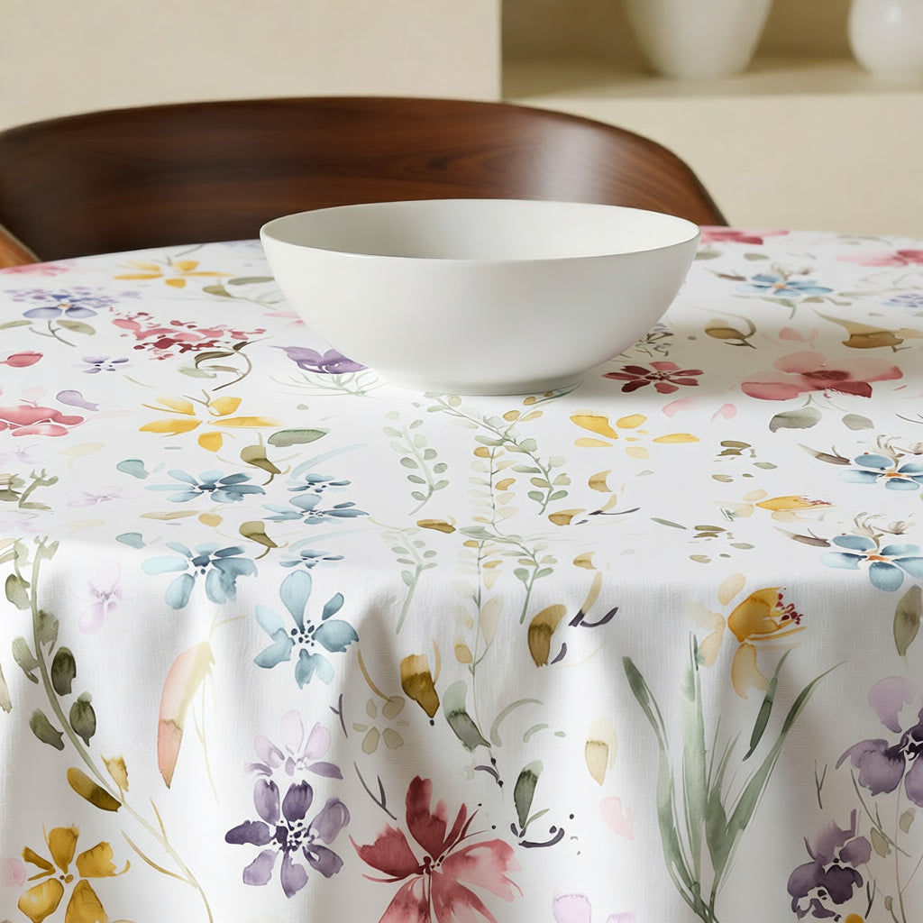 Mantel redondo antimanchas 0120-415