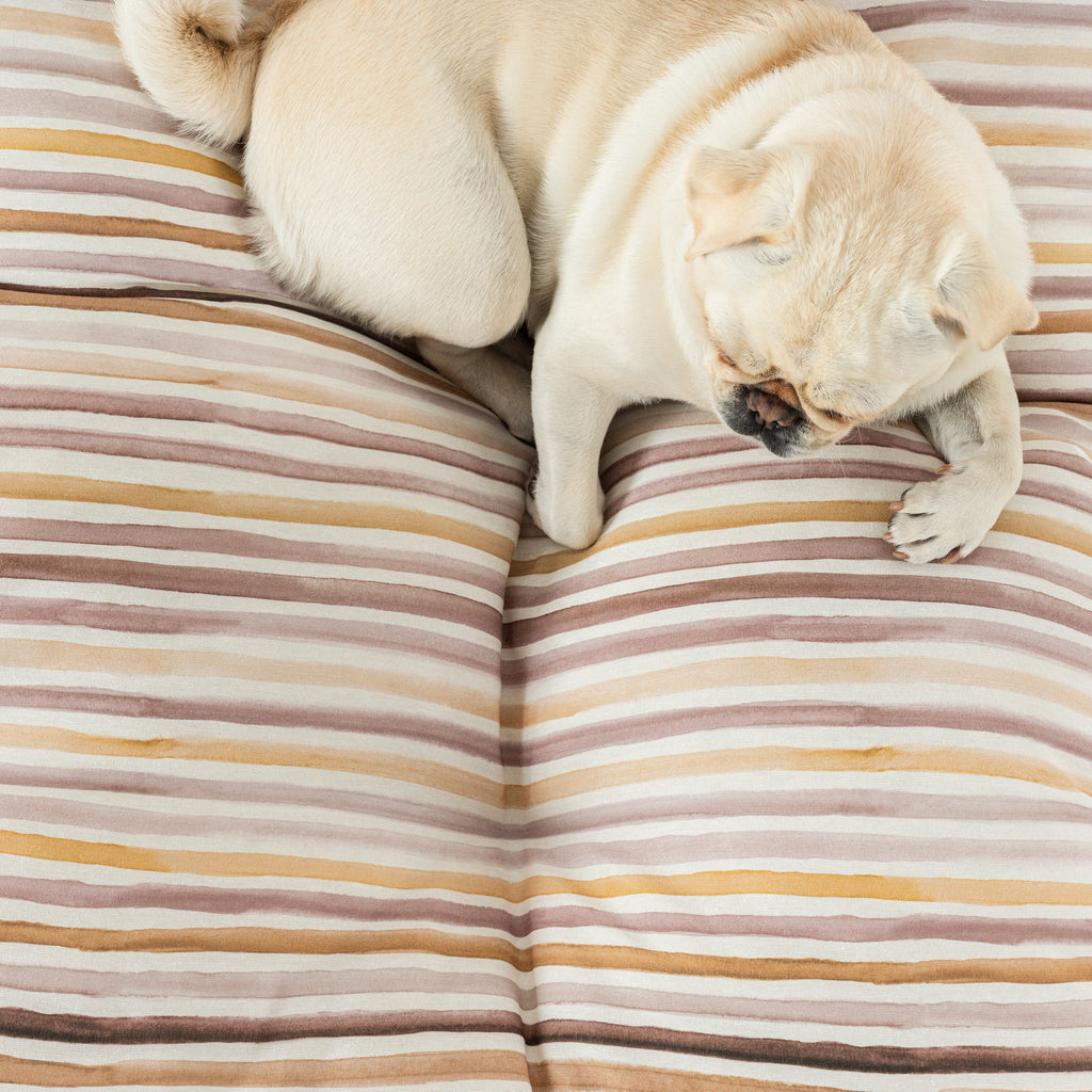 Cama para perros y gatos gruesa y acolchada 100% algodón antimanchas para mascotas 0120-421