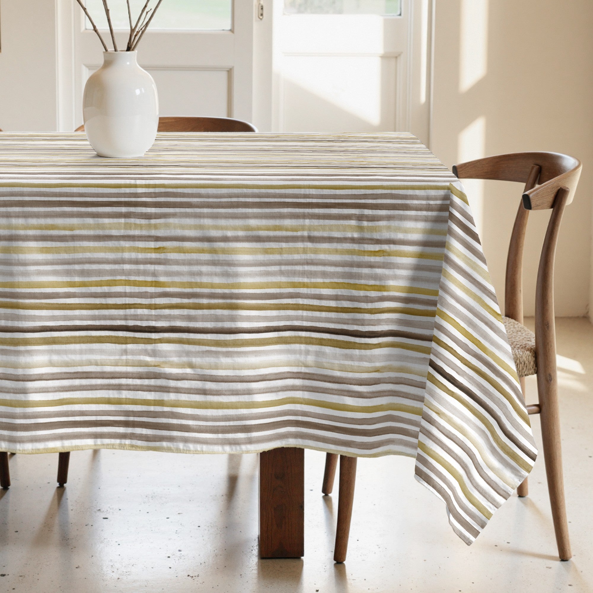 Mantel antimanchas XL Naiara Marrón