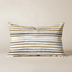 Funda de cojín 100% algodón Naiara Marrón 30x50 cm