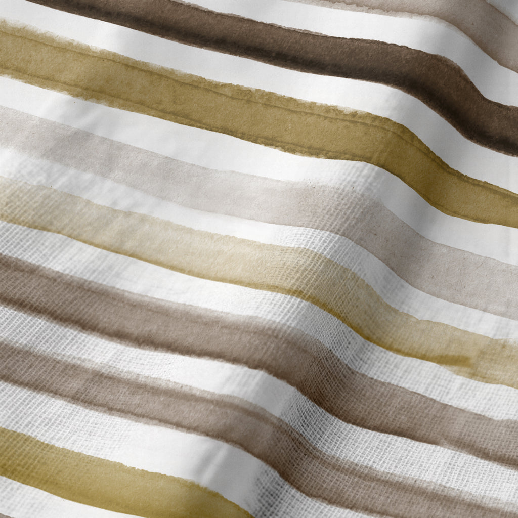 Camino de mesa 100% algodón Naiara Marrón 50x150 cm