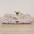 Cama para perros y gatos gruesa y acolchada 100% algodón antimanchas para mascotas 0120-52